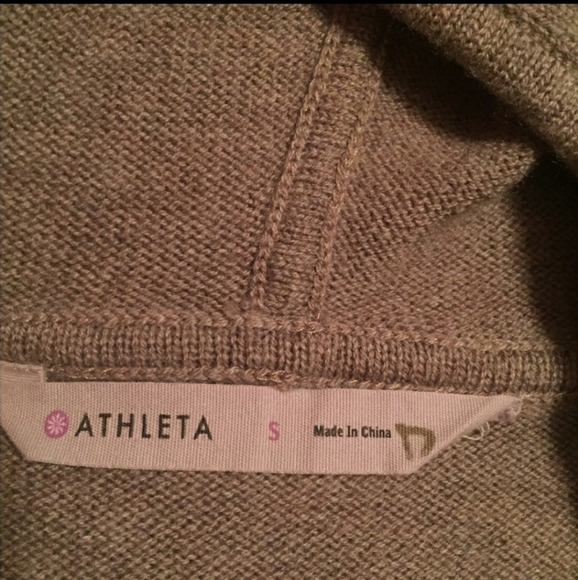 Athleta Merino Hooded Wool Sweater - Picture 2 of 4